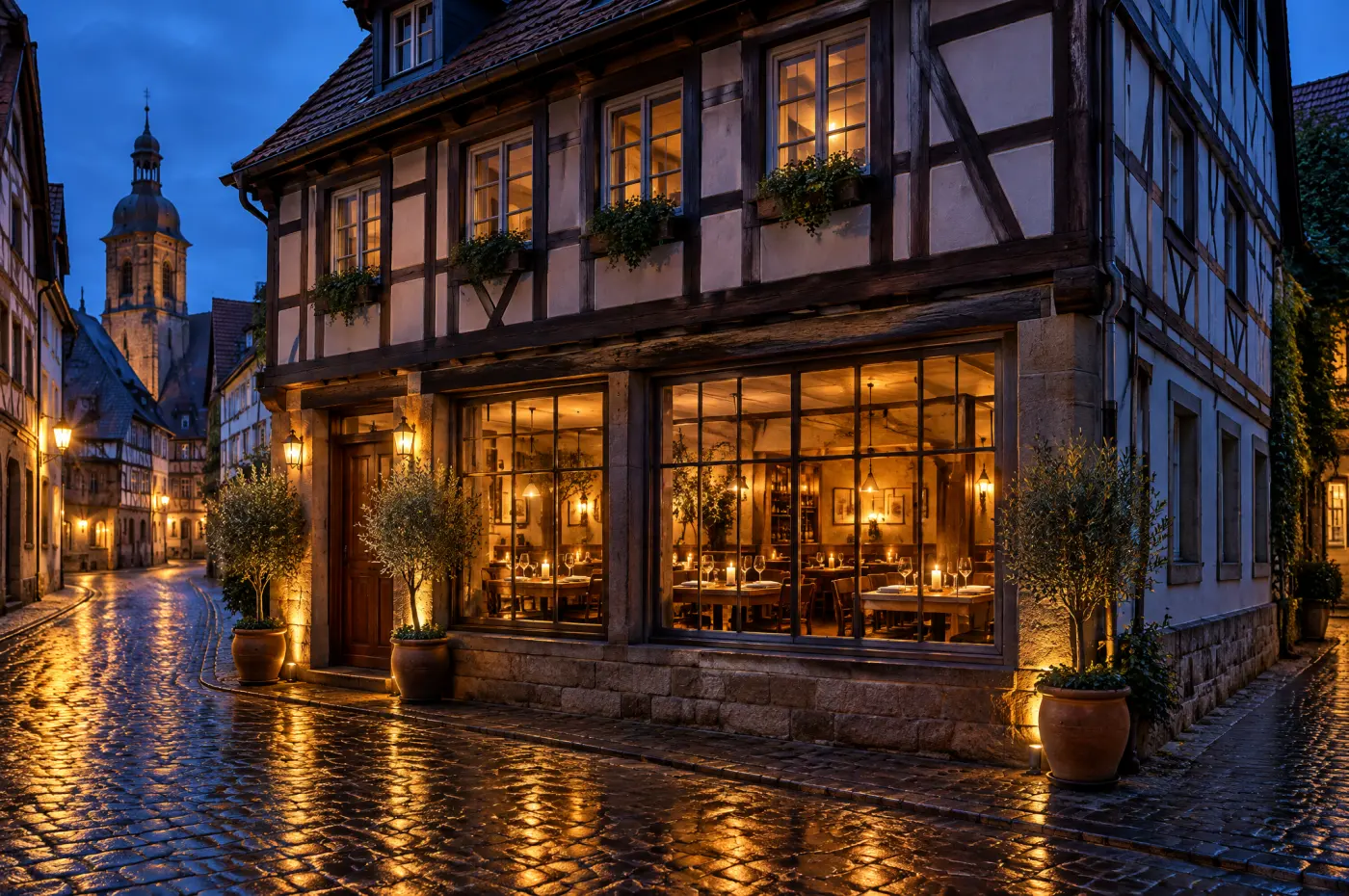 Abendstimmung in der Altstadt
